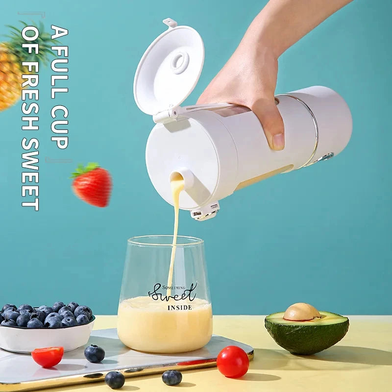 Lexsor New Portable Juice Maker Blender for Shakes Smoothies 700ML Multiple Colors 12-Blades Fast Mixing 2 In 1 Blender Bottle Juicer