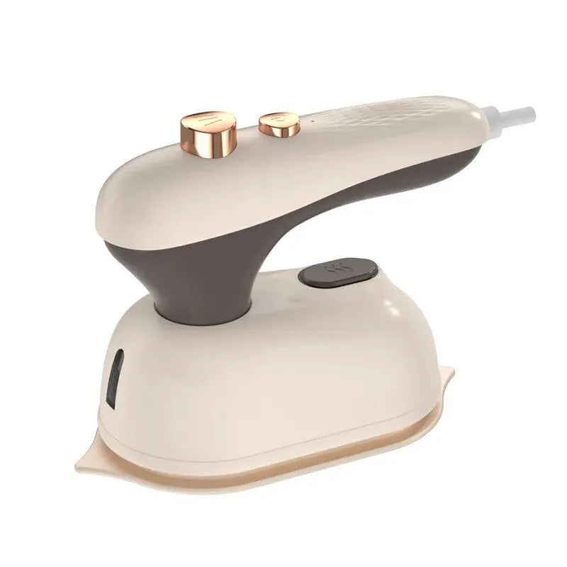 Iron Machine Mini Portable Wired Handheld Rotated 180 Degrees Travel Clothes Dry and Wet 2in1 Electric Heating Household Fast