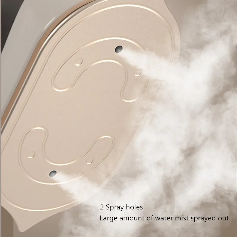 Iron Machine Mini Portable Wired Handheld Rotated 180 Degrees Travel Clothes Dry and Wet 2in1 Electric Heating Household Fast