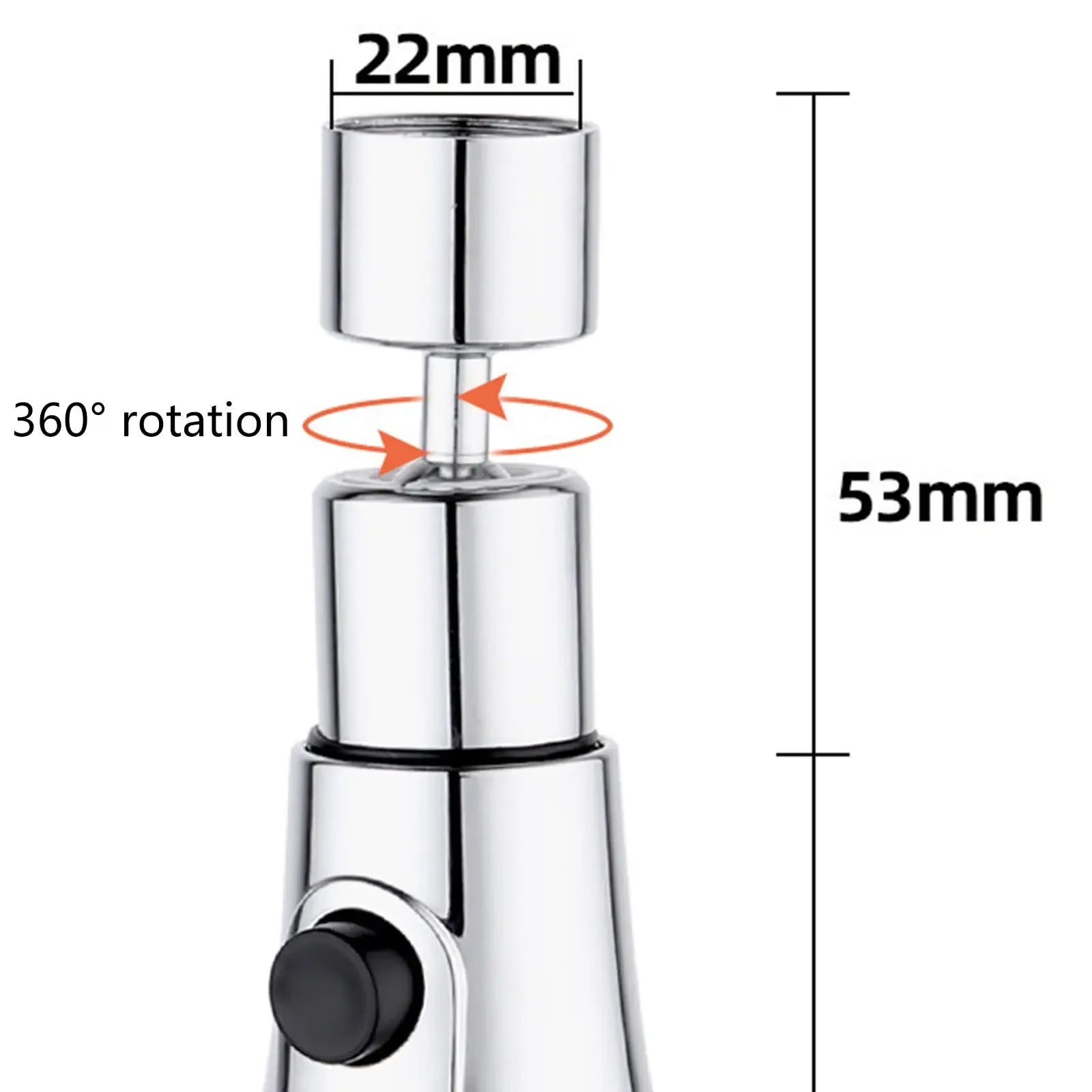 Lexsor 360 Rotating Faucet Extender  Universal Kitchen Tap  Strong Wash Kitchen Faucet  3 Modes Adjustable Water Tap  Kitchen Gadgets