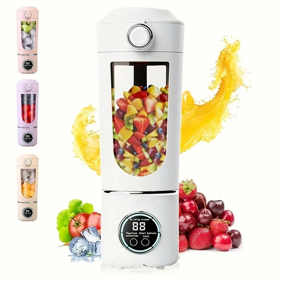 Lexsor New Portable Juice Maker Blender for Shakes Smoothies 700ML Multiple Colors 12-Blades Fast Mixing 2 In 1 Blender Bottle Juicer