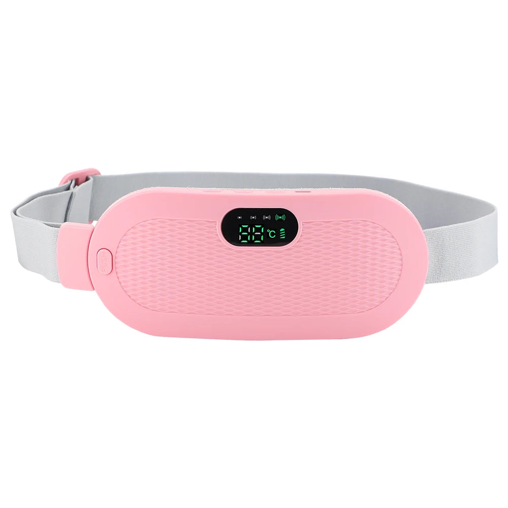Electric Heating Pad for Menstrual Cramps Electric Uterine Warm Belt Women Vibrator Period Pain Relief Device Abdominal Belt War