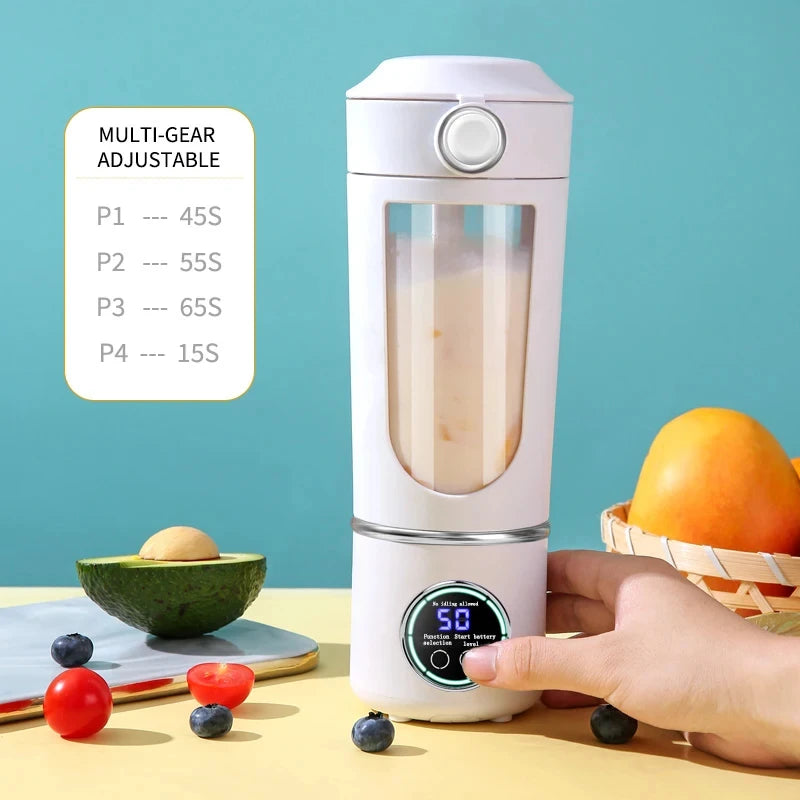 Lexsor New Portable Juice Maker Blender for Shakes Smoothies 700ML Multiple Colors 12-Blades Fast Mixing 2 In 1 Blender Bottle Juicer
