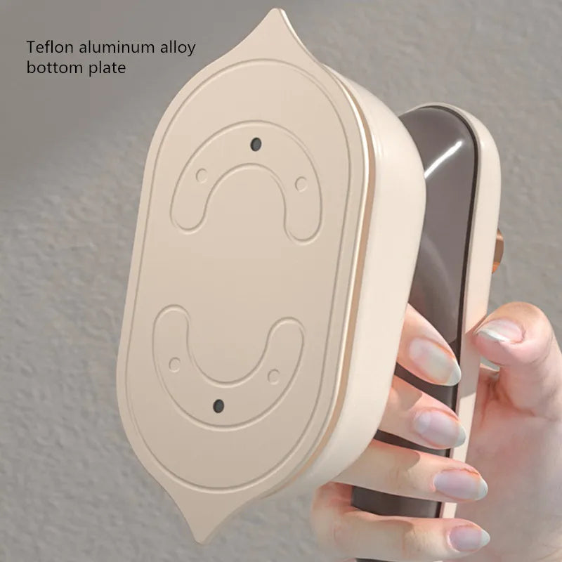 Iron Machine Mini Portable Wired Handheld Rotated 180 Degrees Travel Clothes Dry and Wet 2in1 Electric Heating Household Fast
