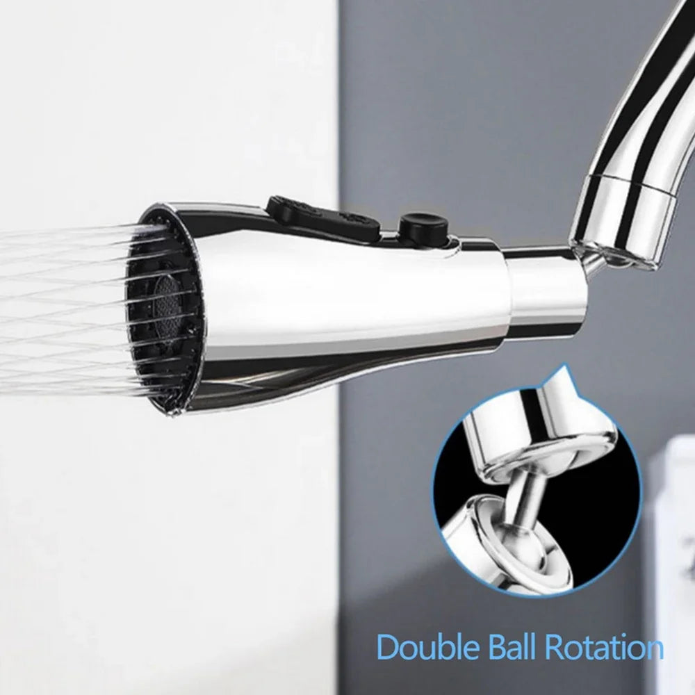 Lexsor 360 Rotating Faucet Extender  Universal Kitchen Tap  Strong Wash Kitchen Faucet  3 Modes Adjustable Water Tap  Kitchen Gadgets