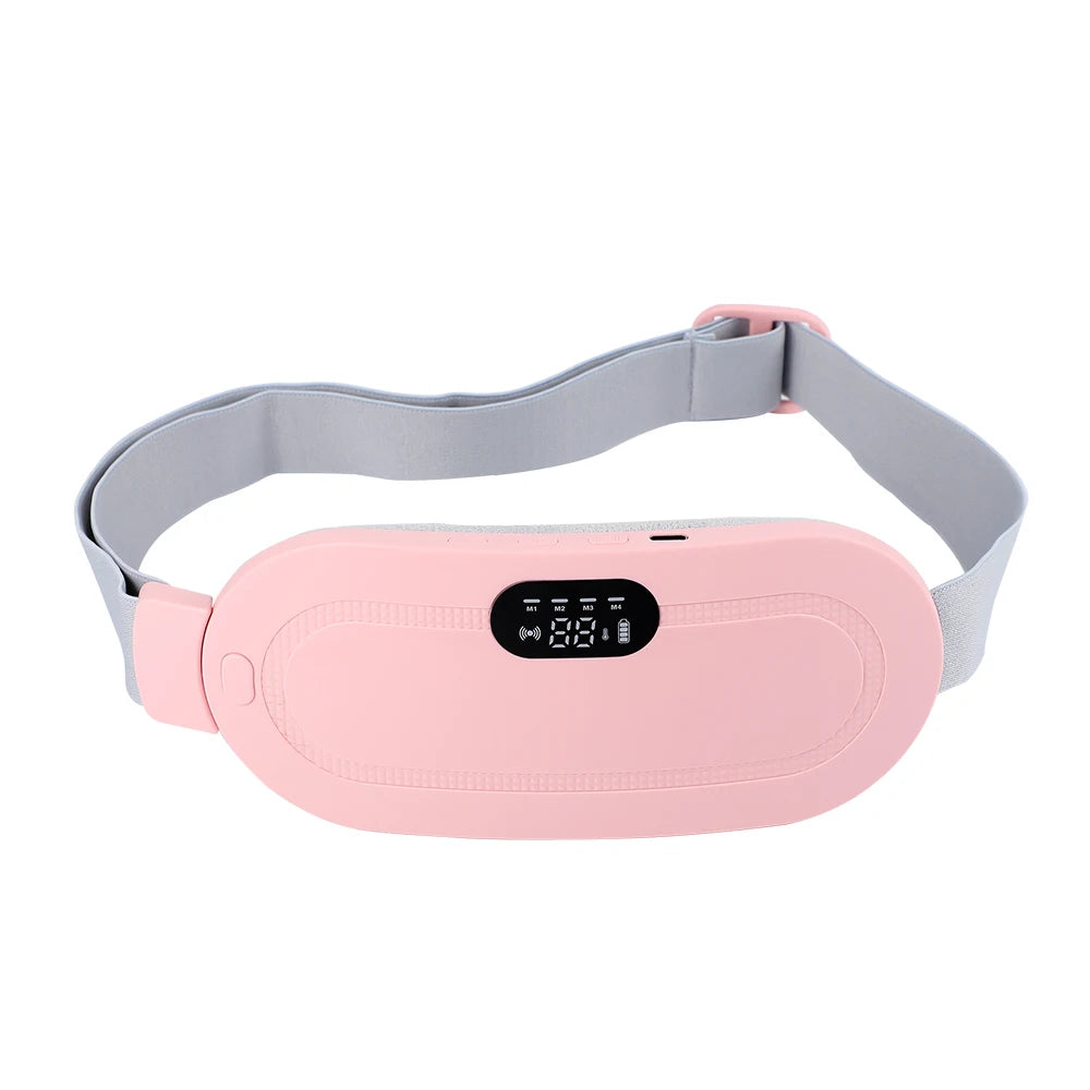 Electric Heating Pad for Menstrual Cramps Electric Uterine Warm Belt Women Vibrator Period Pain Relief Device Abdominal Belt War